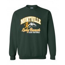 Montville Lady Broncos Flag Football Gildan® - Heavy Blend™ Crewneck Sweatshirt